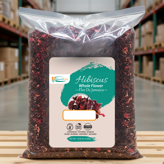Hibiscus Whole Flowers – 11.5 lb (Bulk)