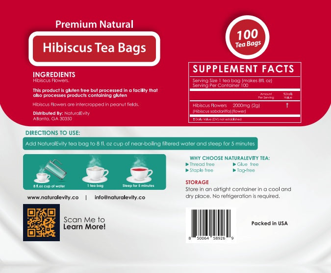 Hibiscus Tea Bags